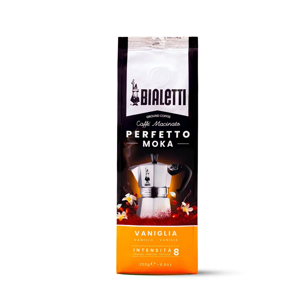 Cafea macinata Bialetti Perfetto Moka Vaniglia 250g