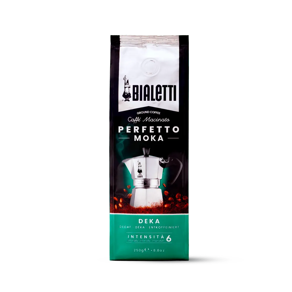 Cafea macinata Bialetti Perfetto Moka Decaffeinato 250g