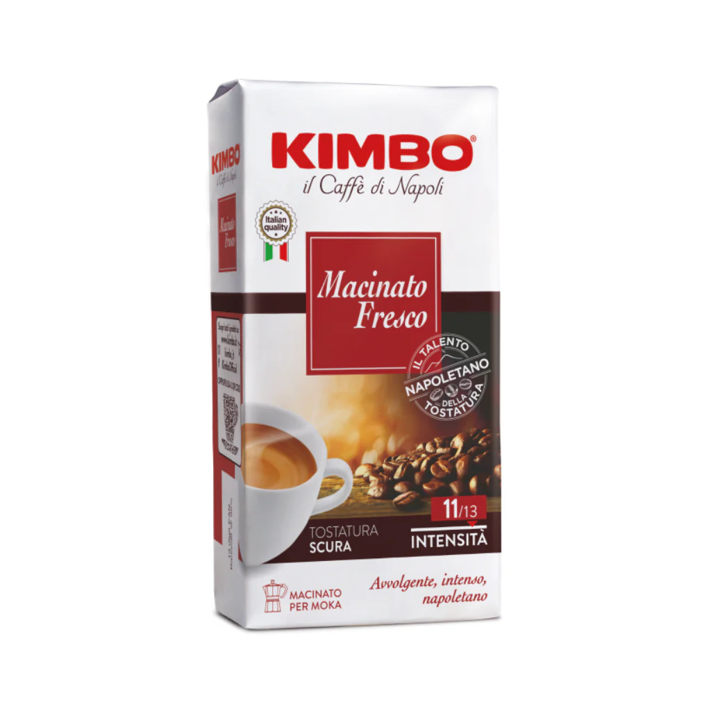 Kimbo Cafea Macinata Espresso Napoletano (Macinato Fresco) 250g