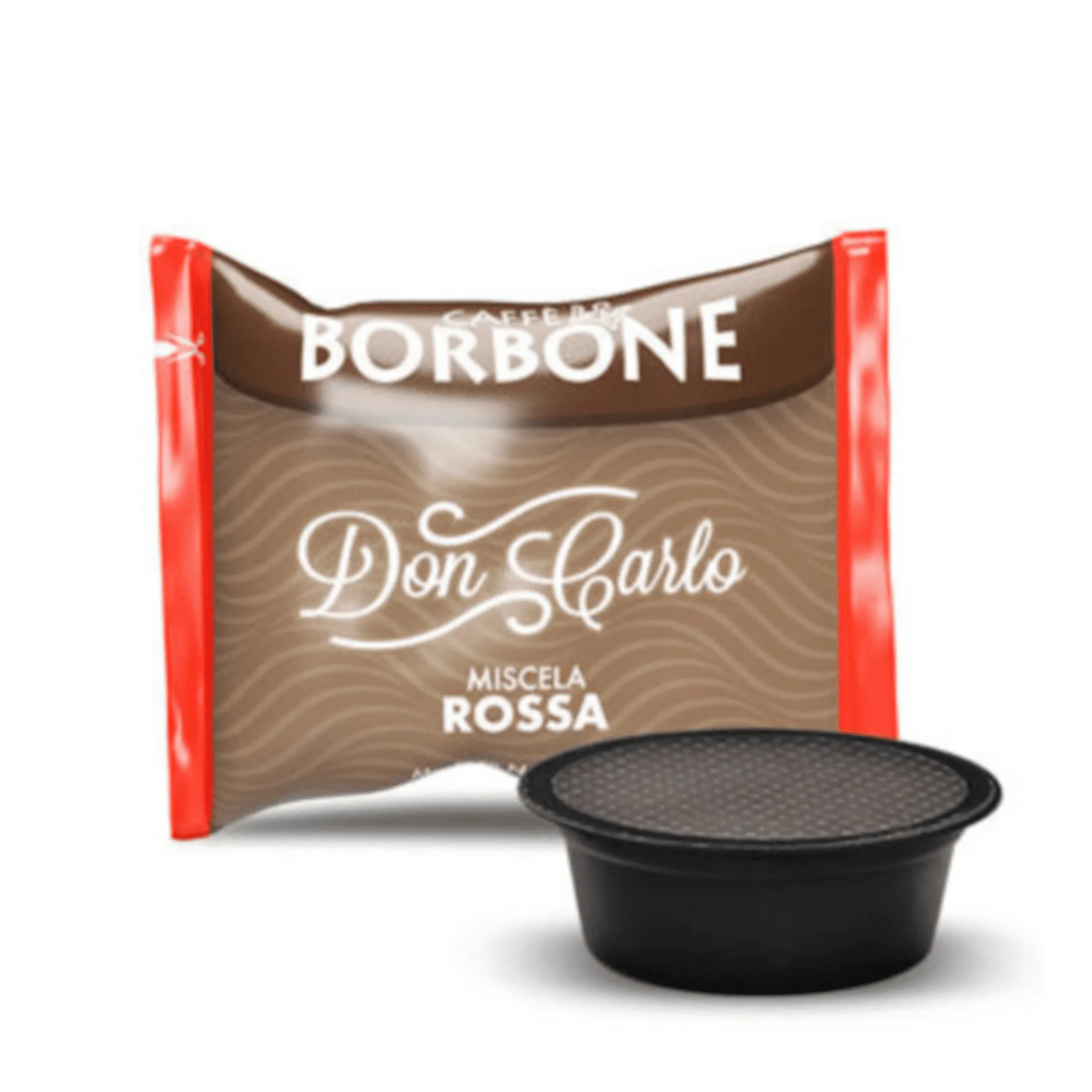 100 Capsule Borbone Don Carlo Miscela Red - Compatibile Lavazza A Modo Mio
