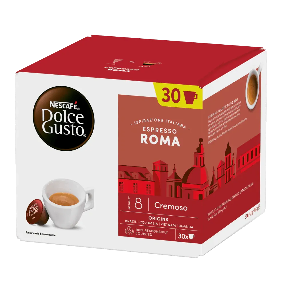 30 Capsule Nescafe Dolce Gusto Espresso Roma