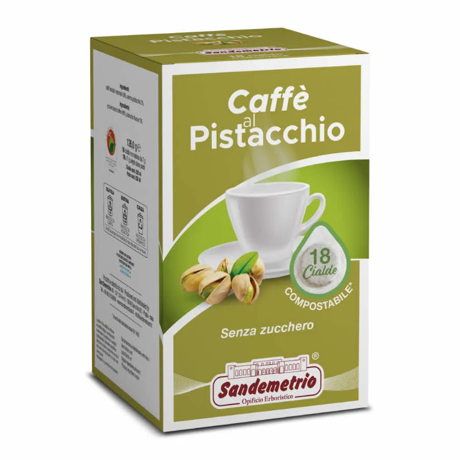 18 Cialde Sandemetrio Caffe al Pistacchio - ESE 44