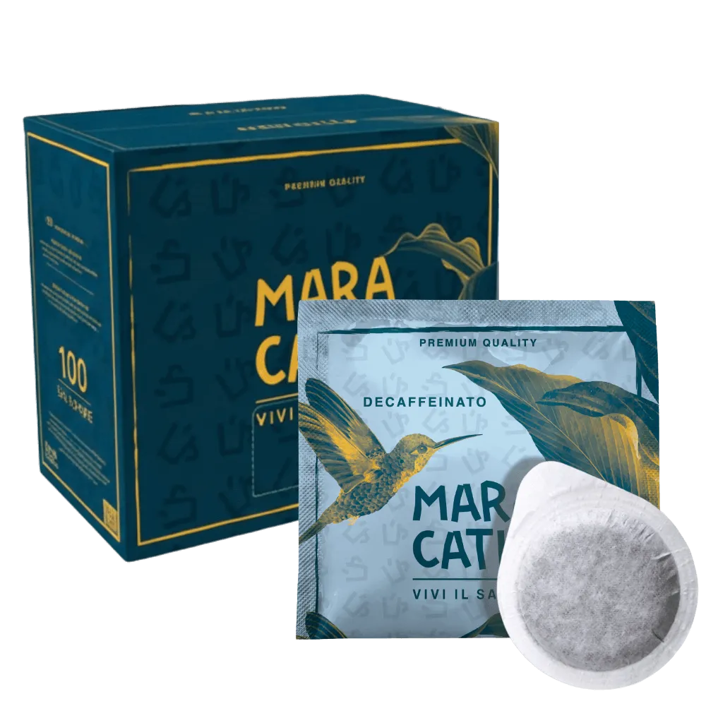 50 Cialde Maracatu Decaffeinato ESE - Compostabile, Intensitate 8/10